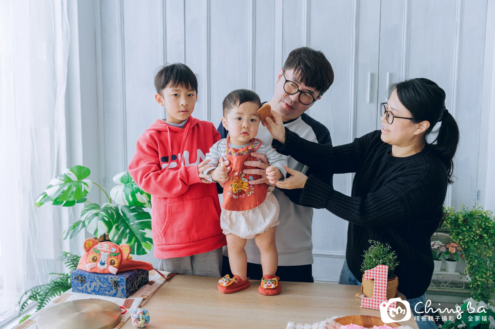 威的抓周時光——晴爸親子攝影