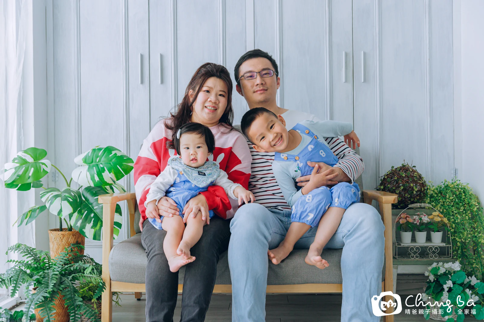 柚子 1 歲寶貝 台中小家庭抓周紀念照｜晴爸親子攝影