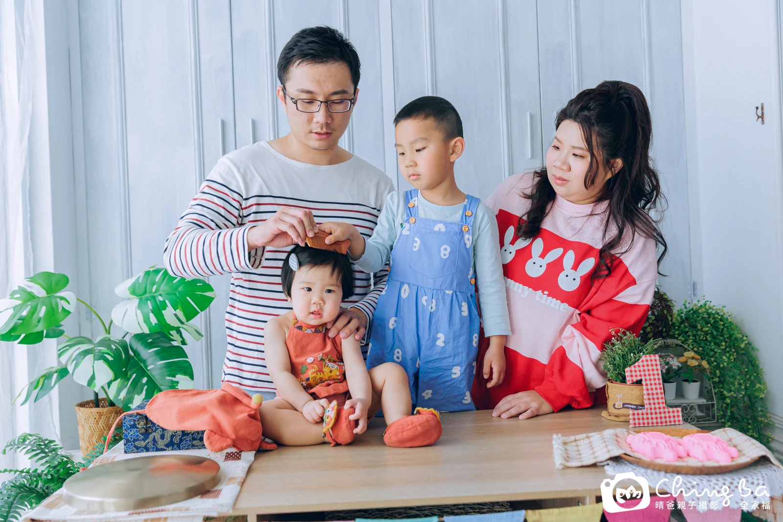 柚子的抓周時光——晴爸親子攝影