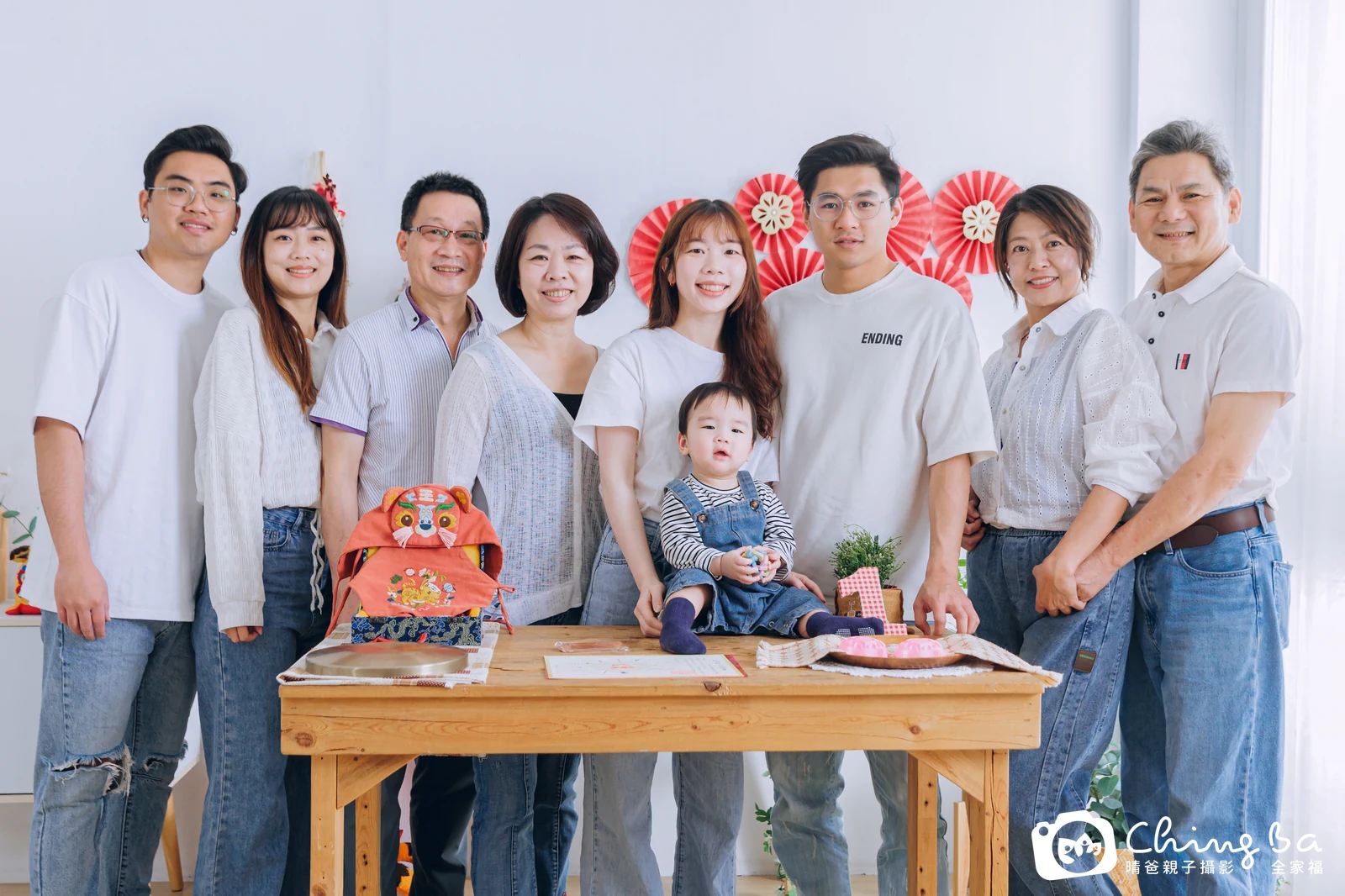 謙的抓周時光——晴爸親子攝影