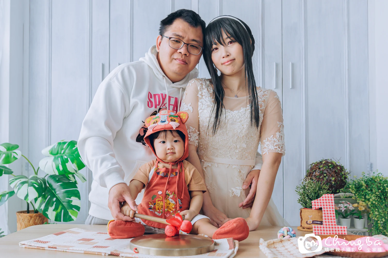 丞丞周歲抓周儀式的紀錄（2025 年春季・假日場）