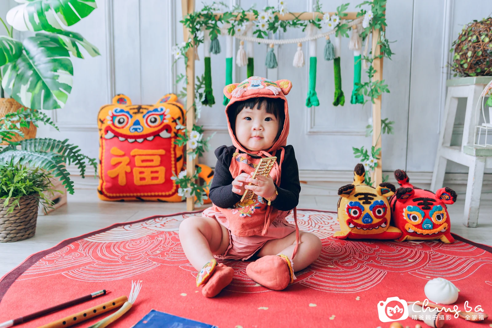 涵的抓周時光——晴爸親子攝影