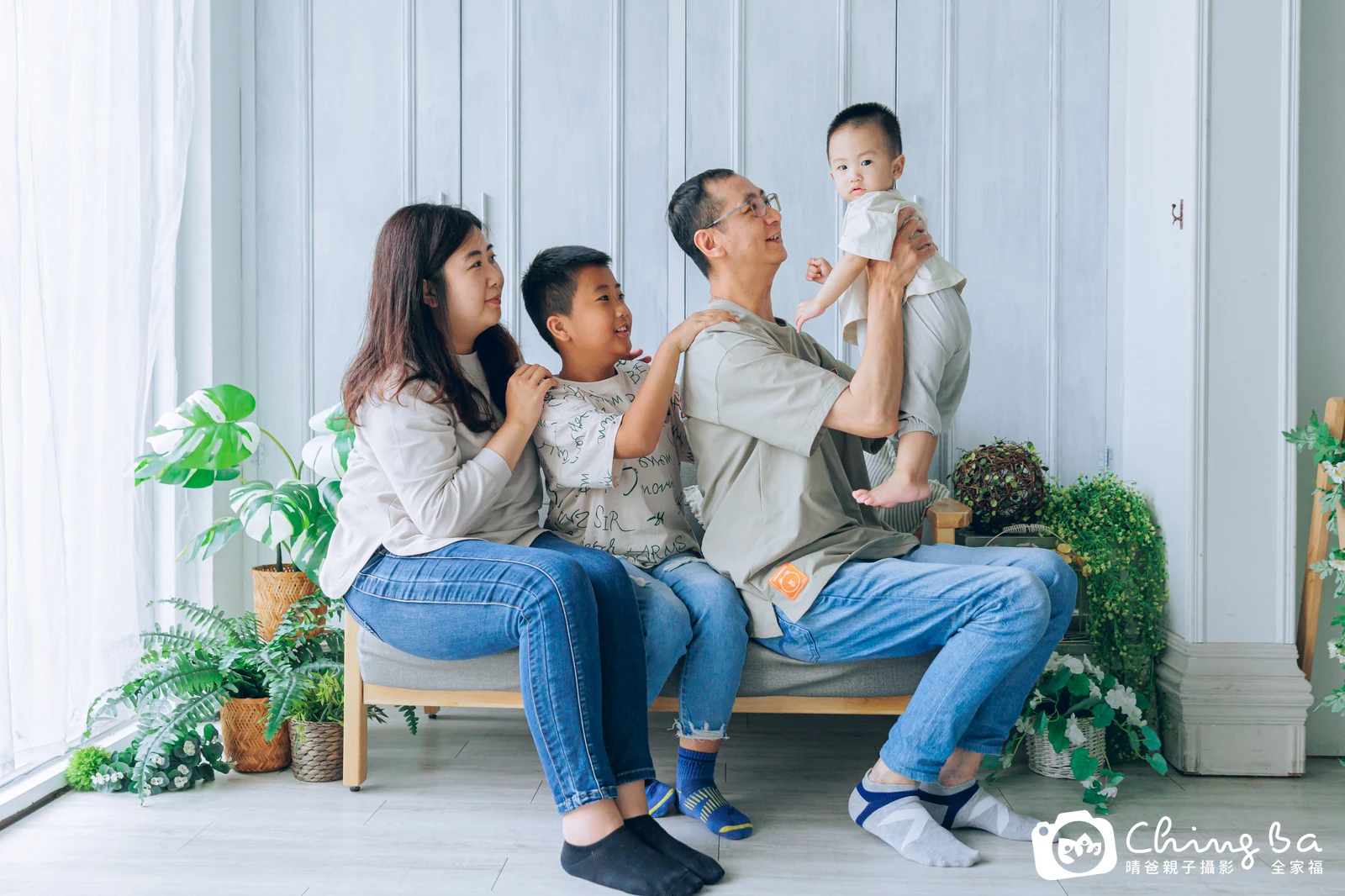 恩 1 歲寶貝 台中小家庭抓周紀念照｜晴爸親子攝影