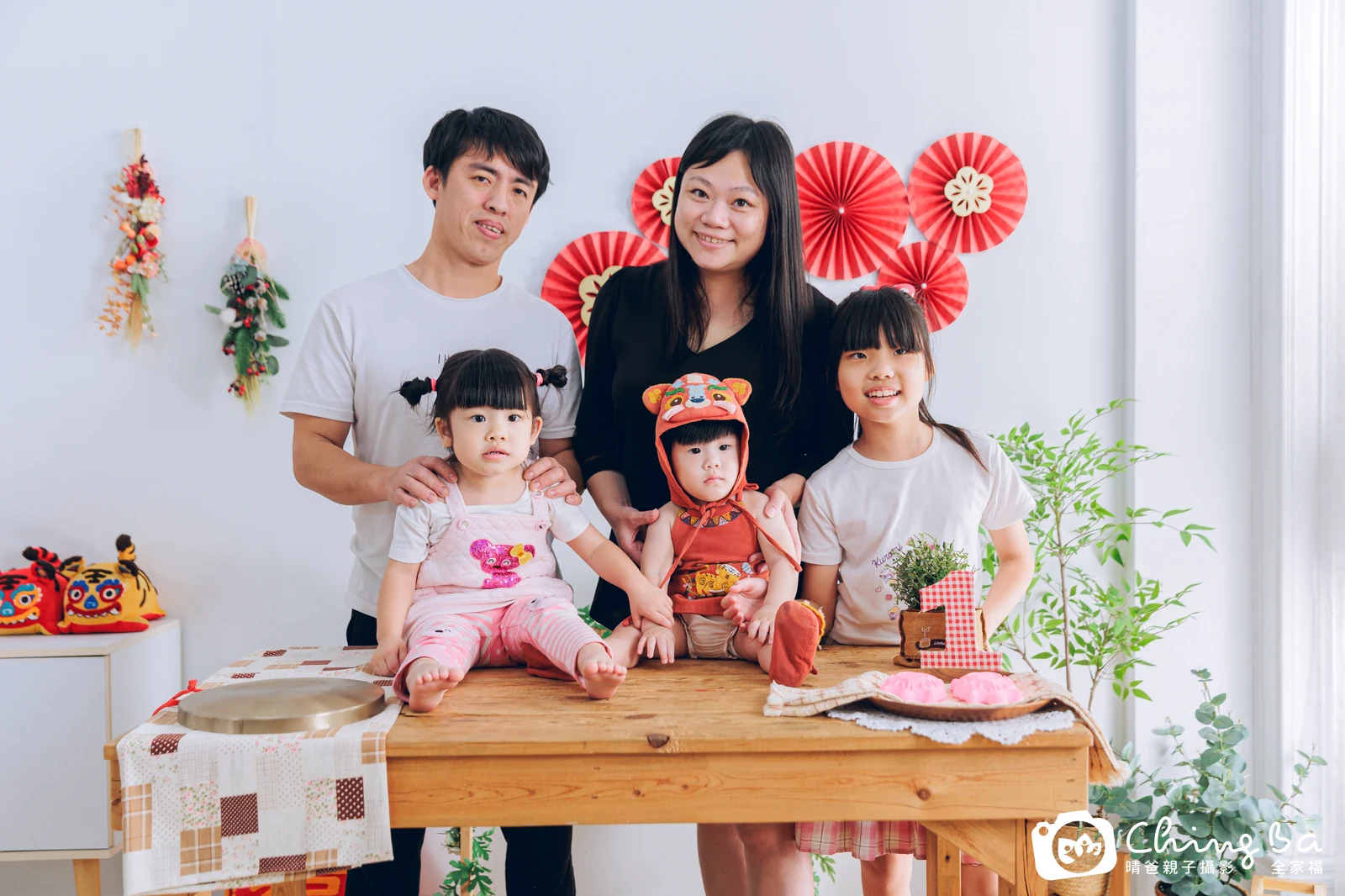 澔澔在台中拍小家庭抓周的珍貴一刻