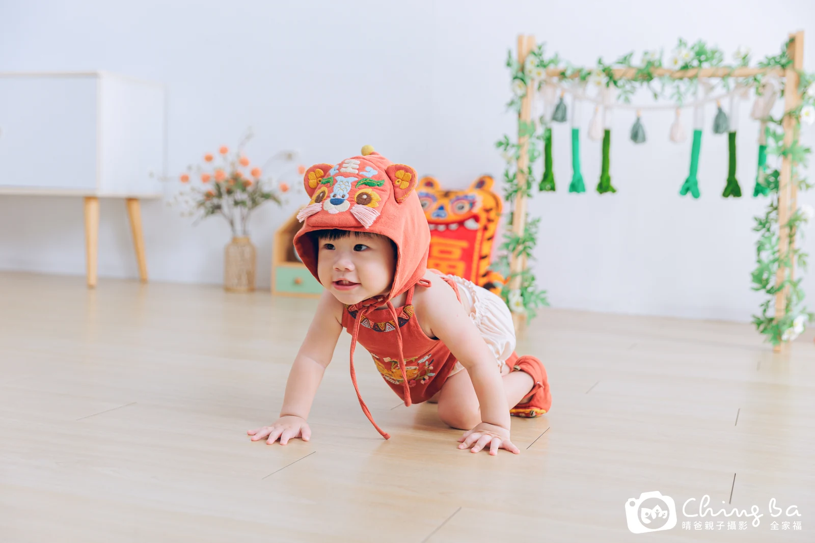 澔澔的抓周時光——晴爸親子攝影