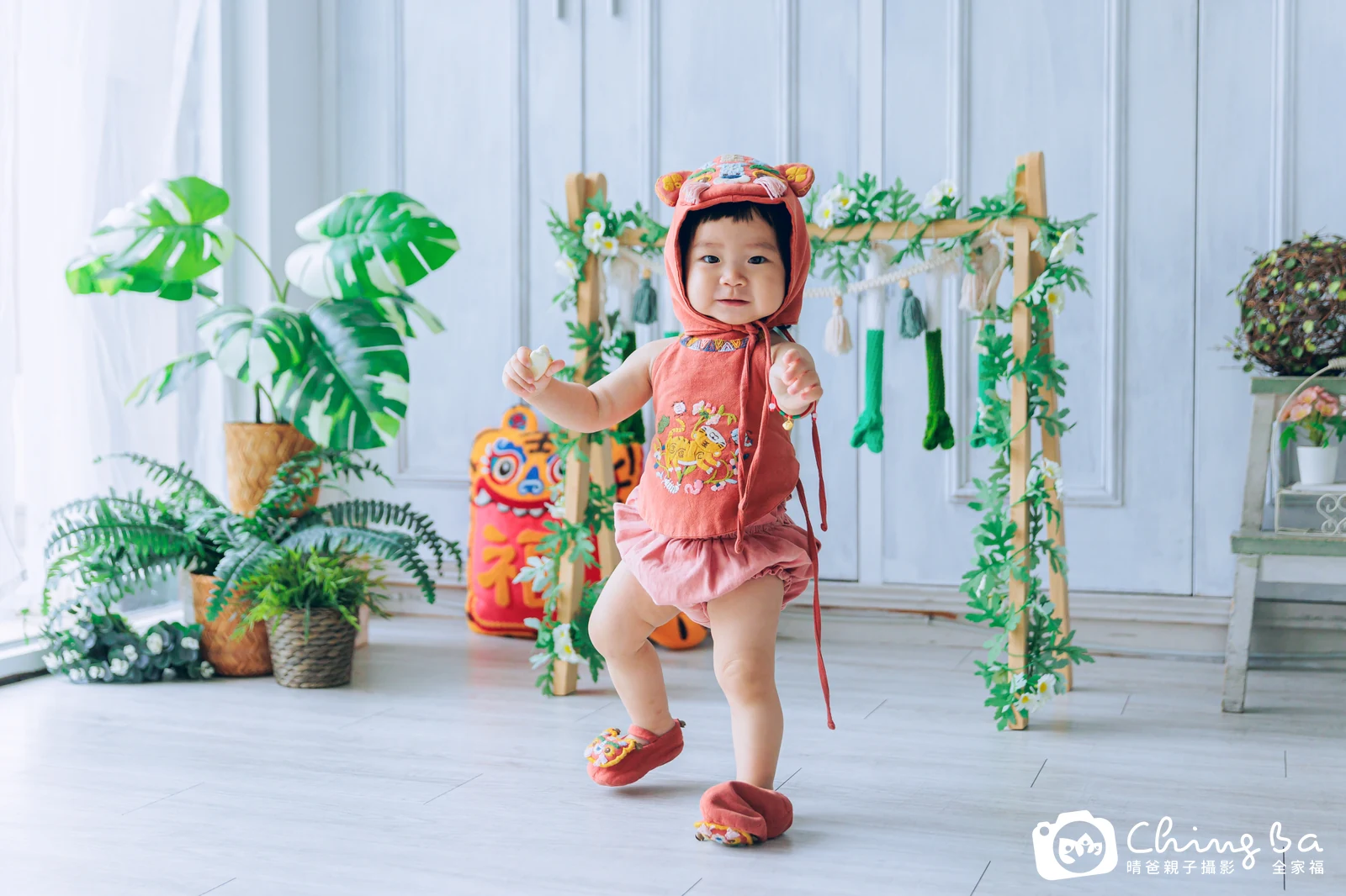 樂樂的抓周時光——晴爸親子攝影