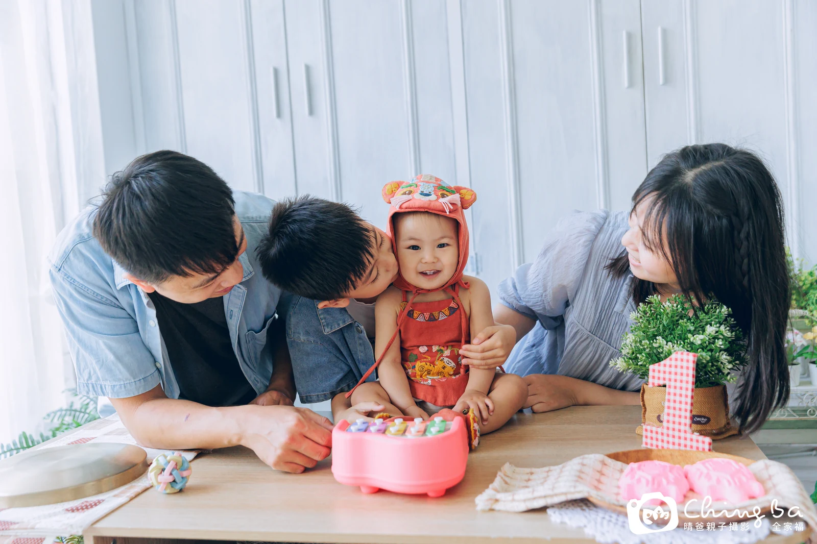 呈的抓周時光——晴爸親子攝影