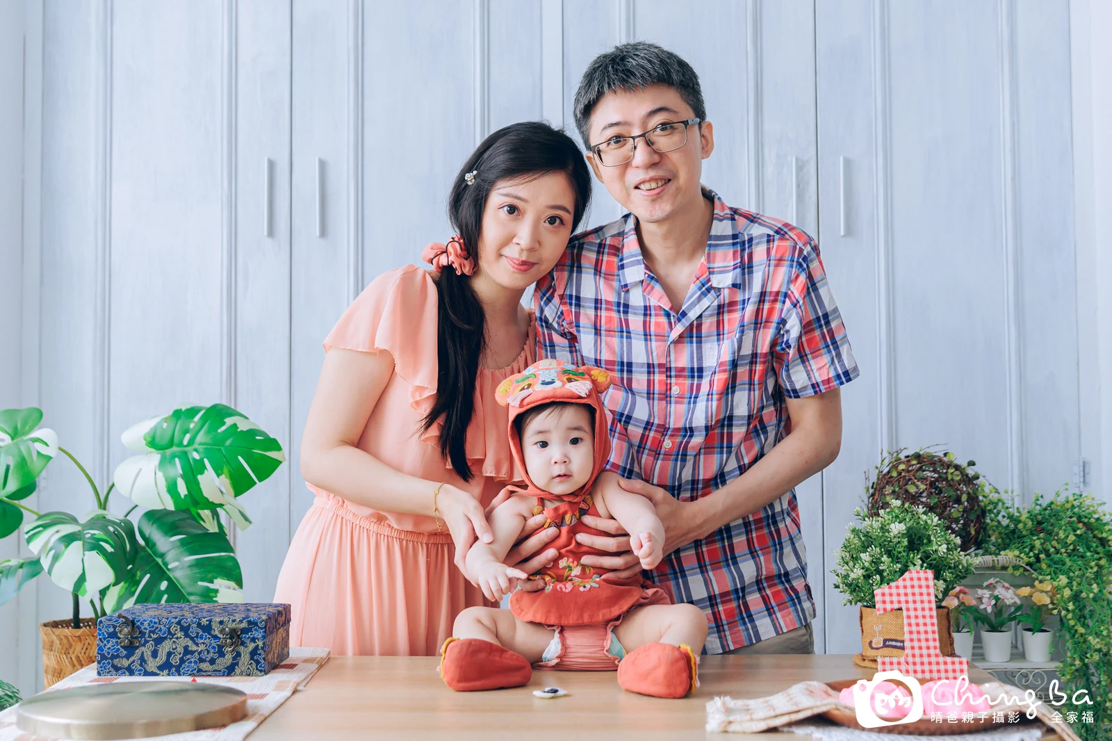 晴的抓周時光——晴爸親子攝影