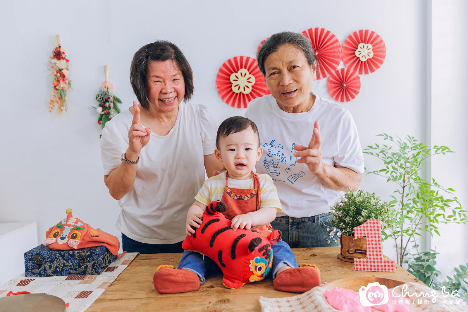 羲羲的抓周時光——晴爸親子攝影