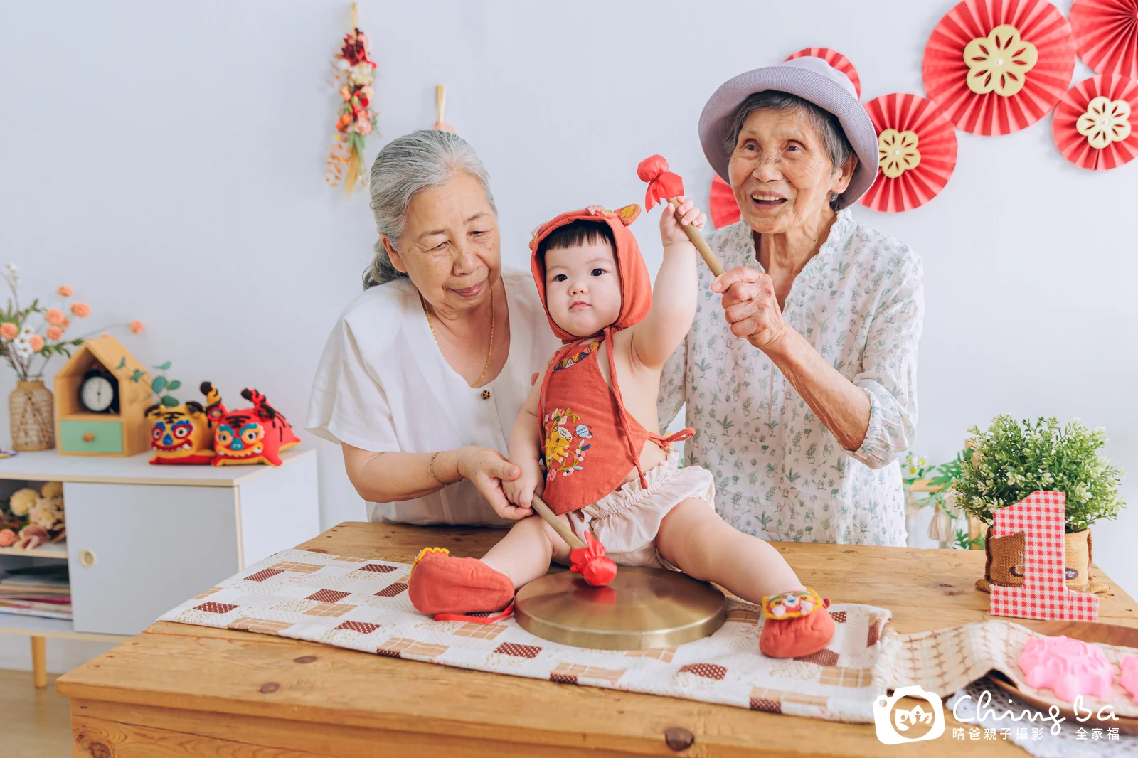 澄周歲抓周儀式的紀錄（2025 年夏季・平日場）