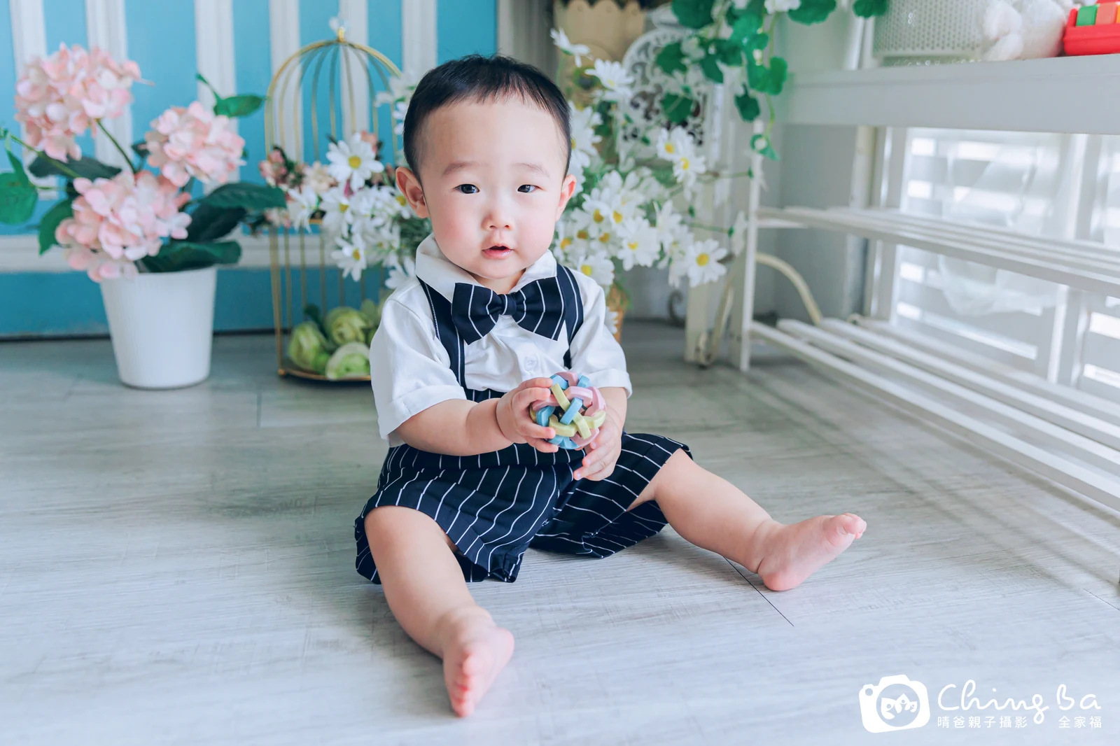 銨銨的抓周時光——晴爸親子攝影