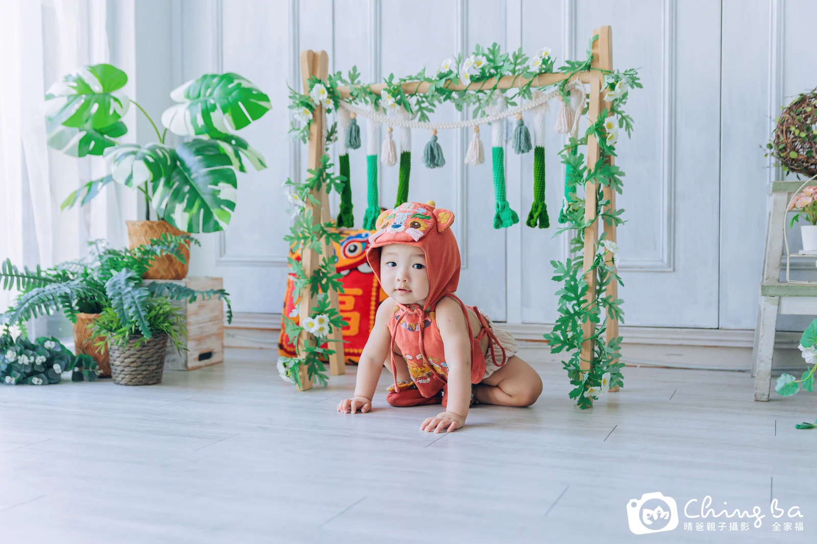 小澈的抓周時光——晴爸親子攝影