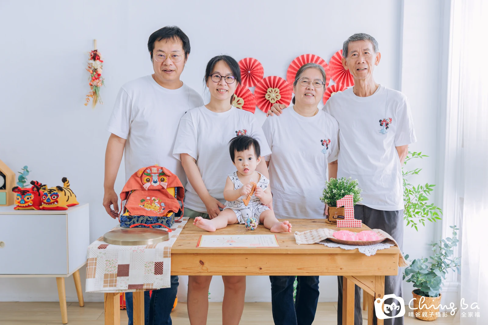 小瑜的抓周時光——晴爸親子攝影