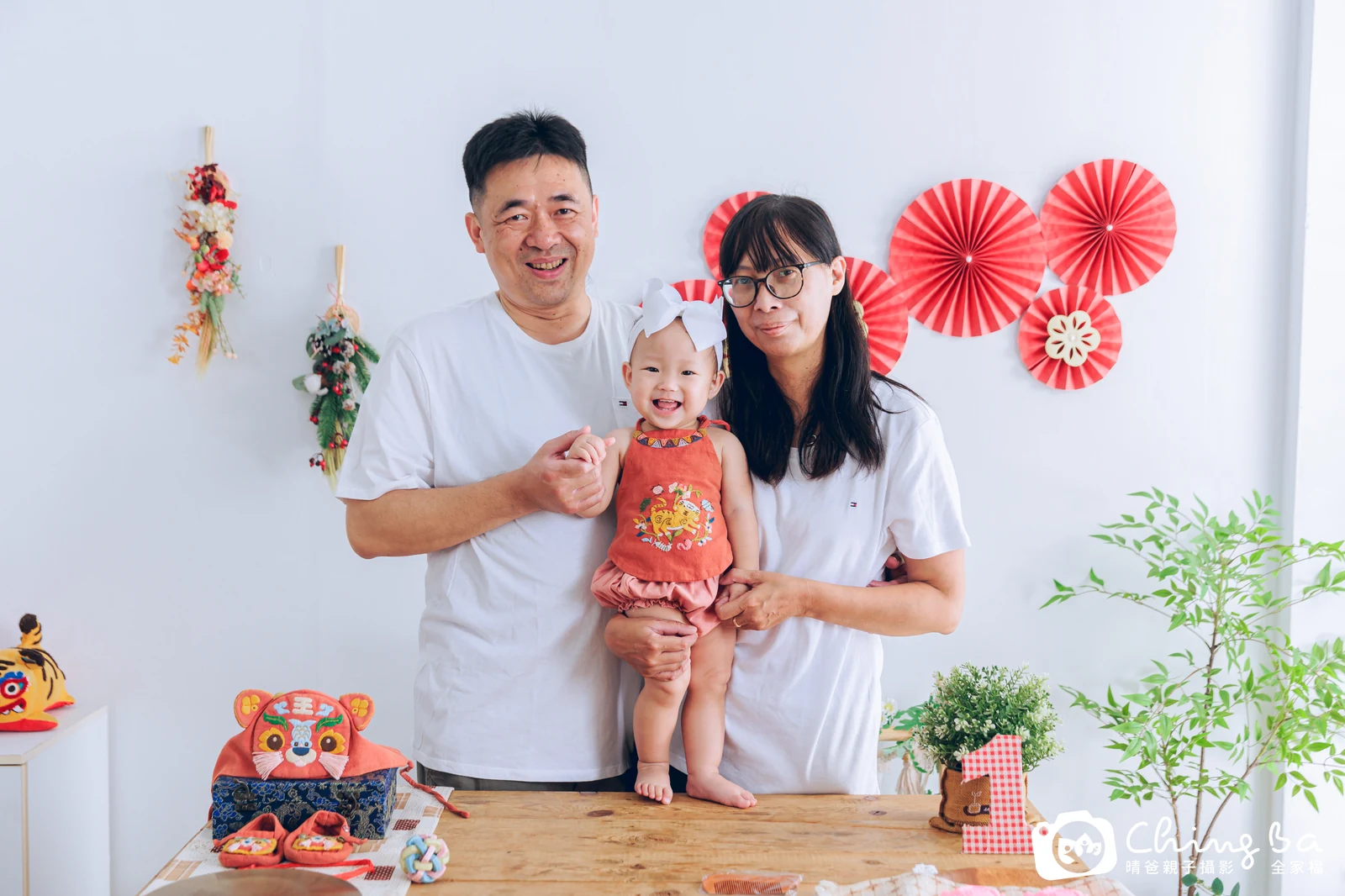 滿滿的抓周時光——晴爸親子攝影