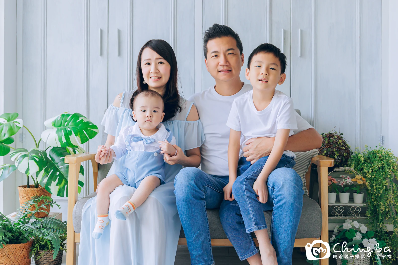 瑜的台中小家庭抓周拍攝現場