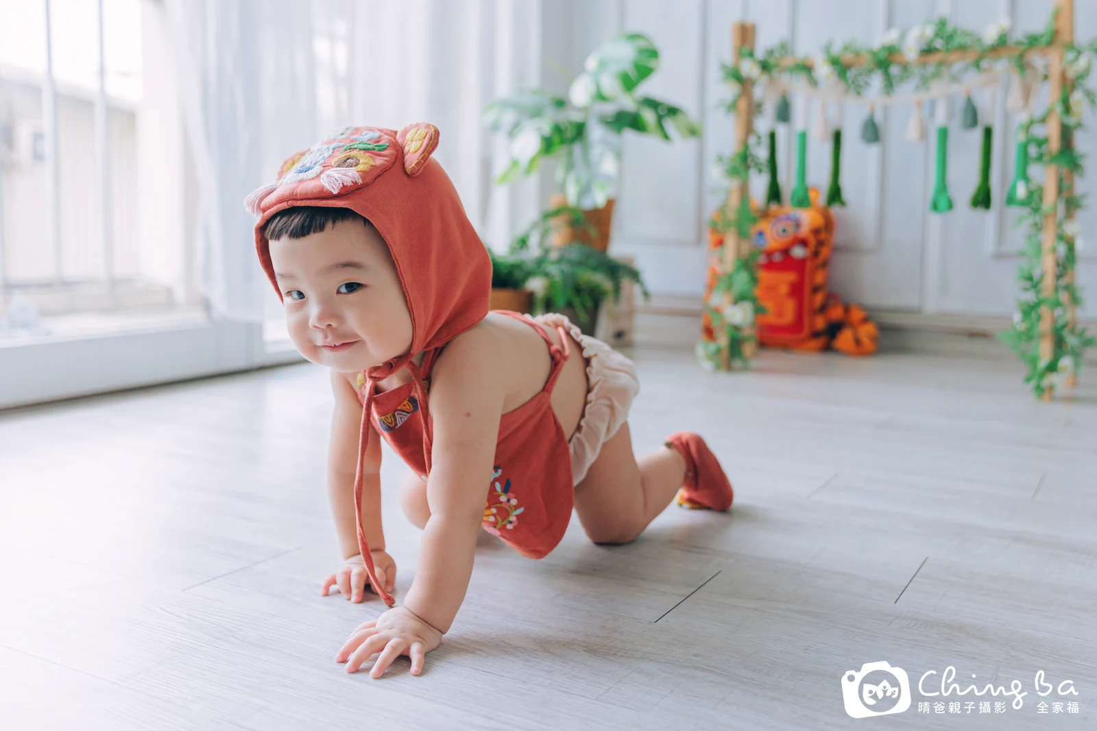 彬彬在台中拍小家庭抓周的珍貴一刻