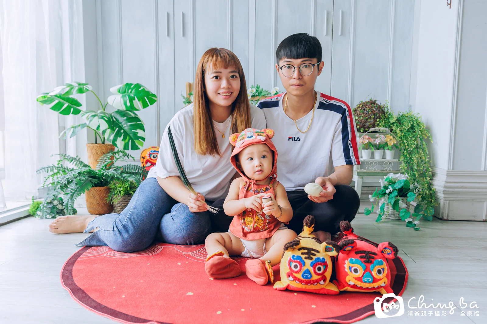 豆豆的抓周時光——晴爸親子攝影