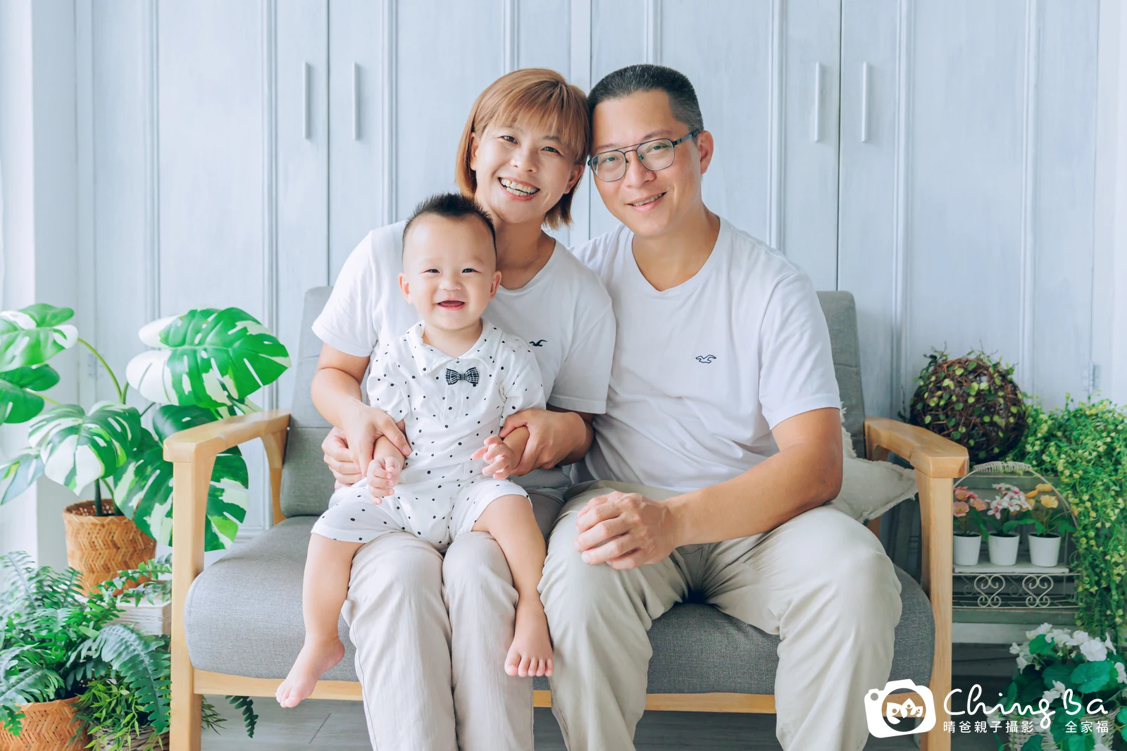 星星 約 1 歲寶貝 台中小家庭抓周紀念照｜晴爸親子攝影