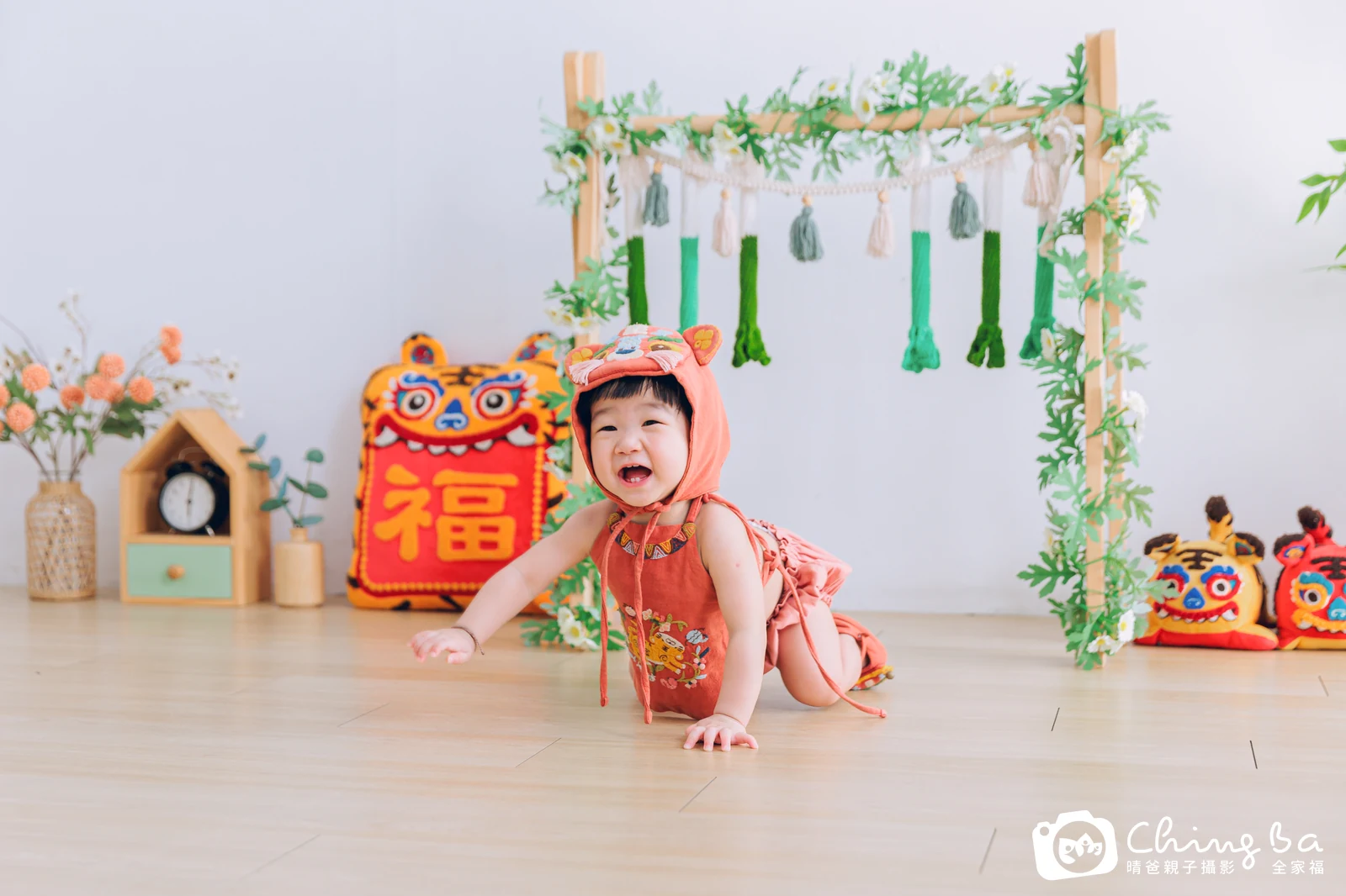 昀周歲抓周儀式的紀錄（2025 年夏季・假日場）