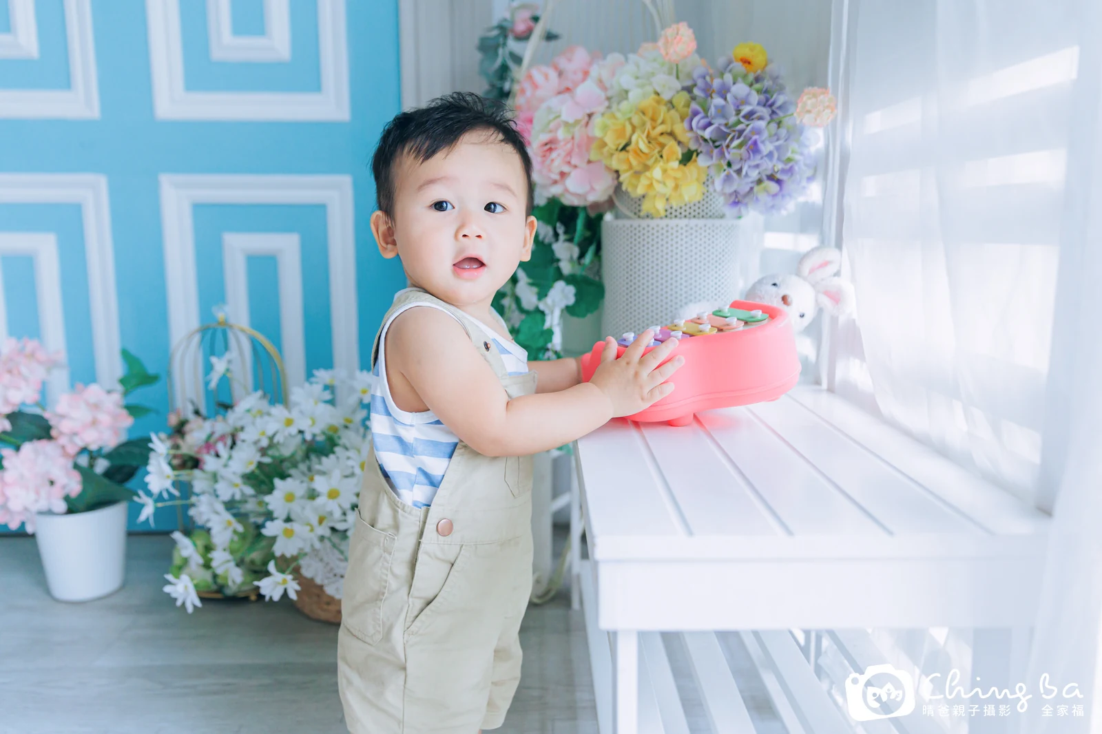 Q寶的抓周時光——晴爸親子攝影