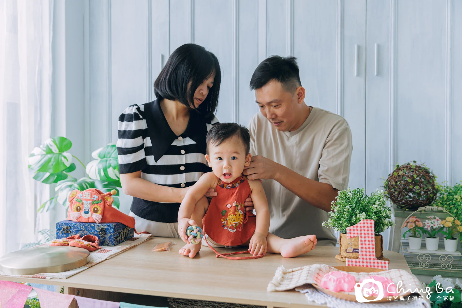 Q寶的抓周時光——晴爸親子攝影