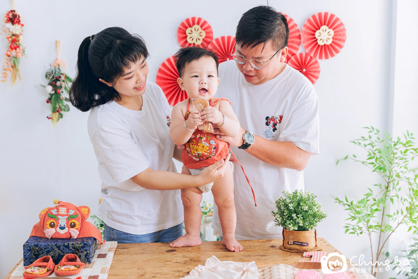 福寶的抓周時光——晴爸親子攝影