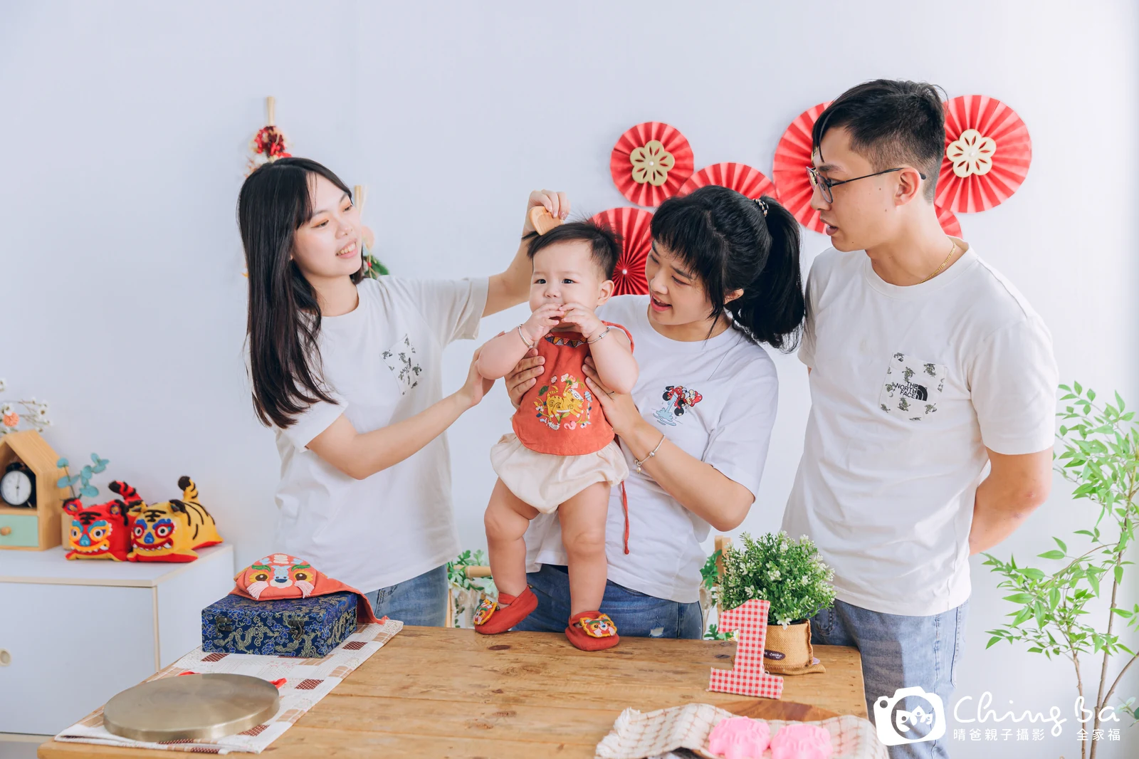福寶的抓周時光——晴爸親子攝影