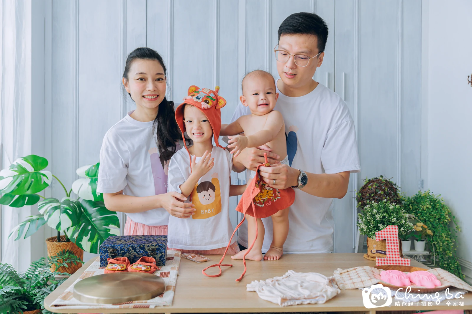 仔仔的抓周時光——晴爸親子攝影