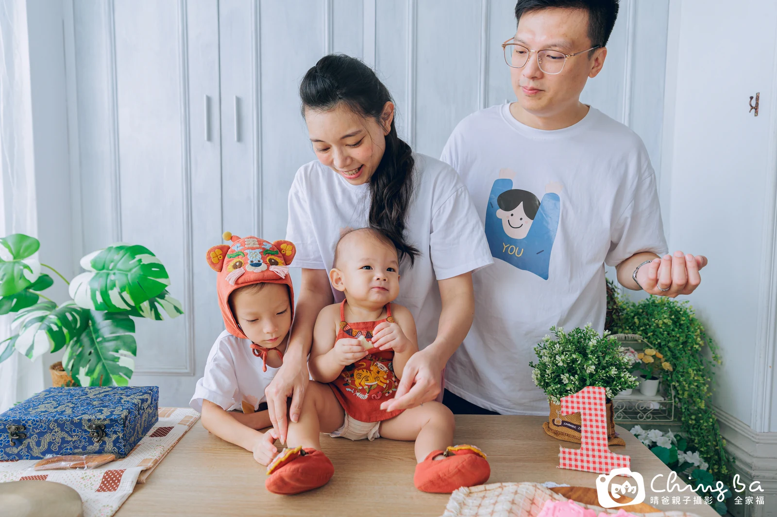 仔仔的抓周時光——晴爸親子攝影