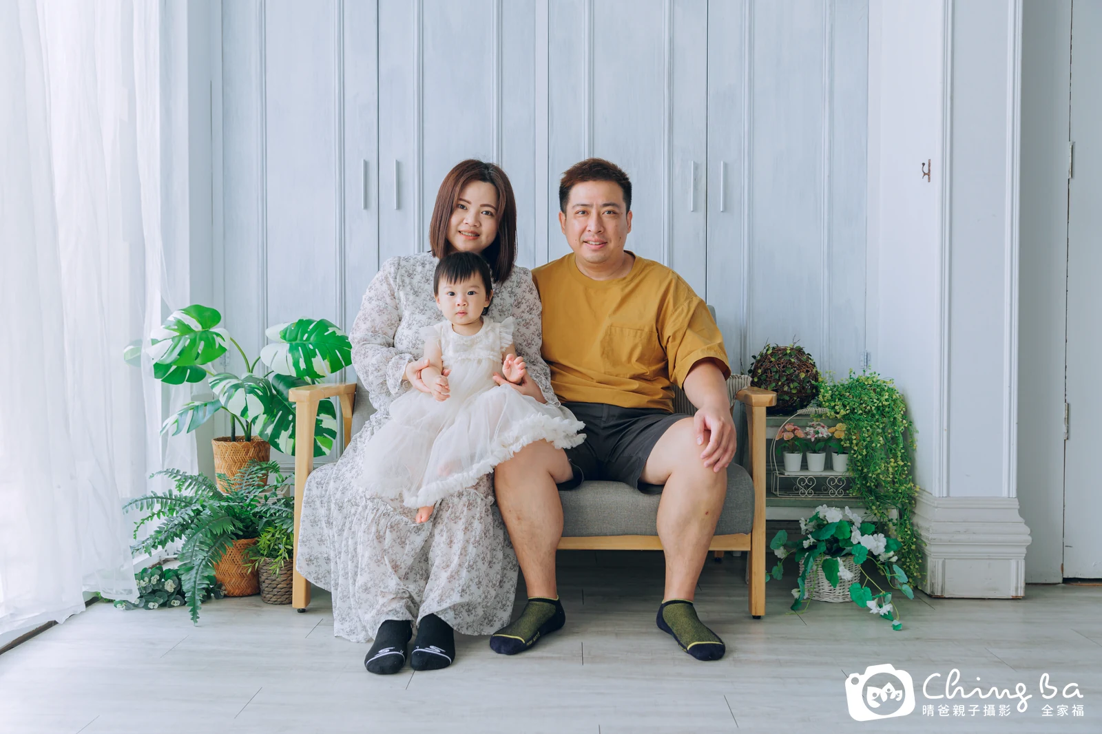 霏 1 歲寶貝 台中小家庭抓周紀念照｜晴爸親子攝影