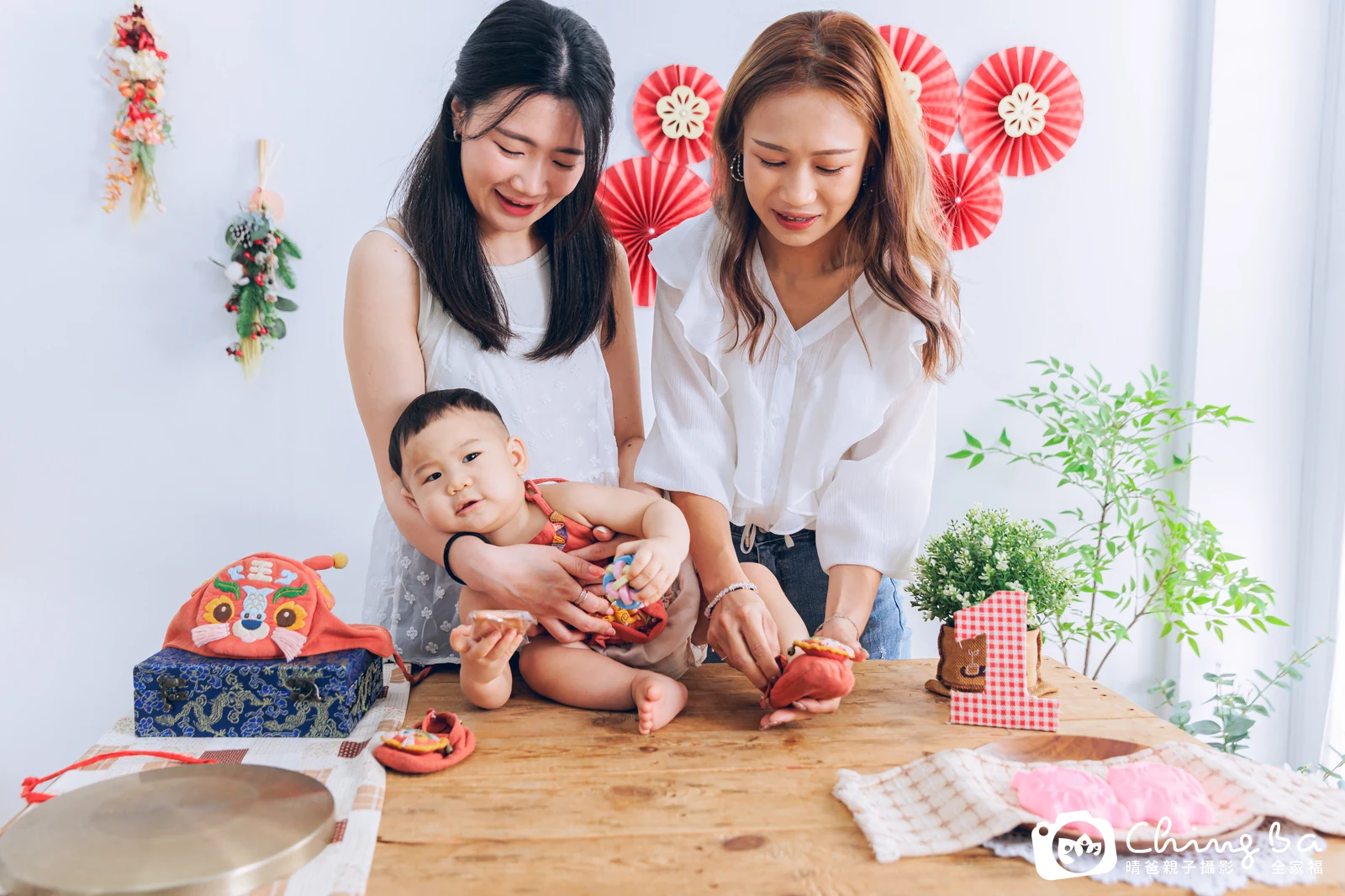 璿璿的抓周時光——晴爸親子攝影