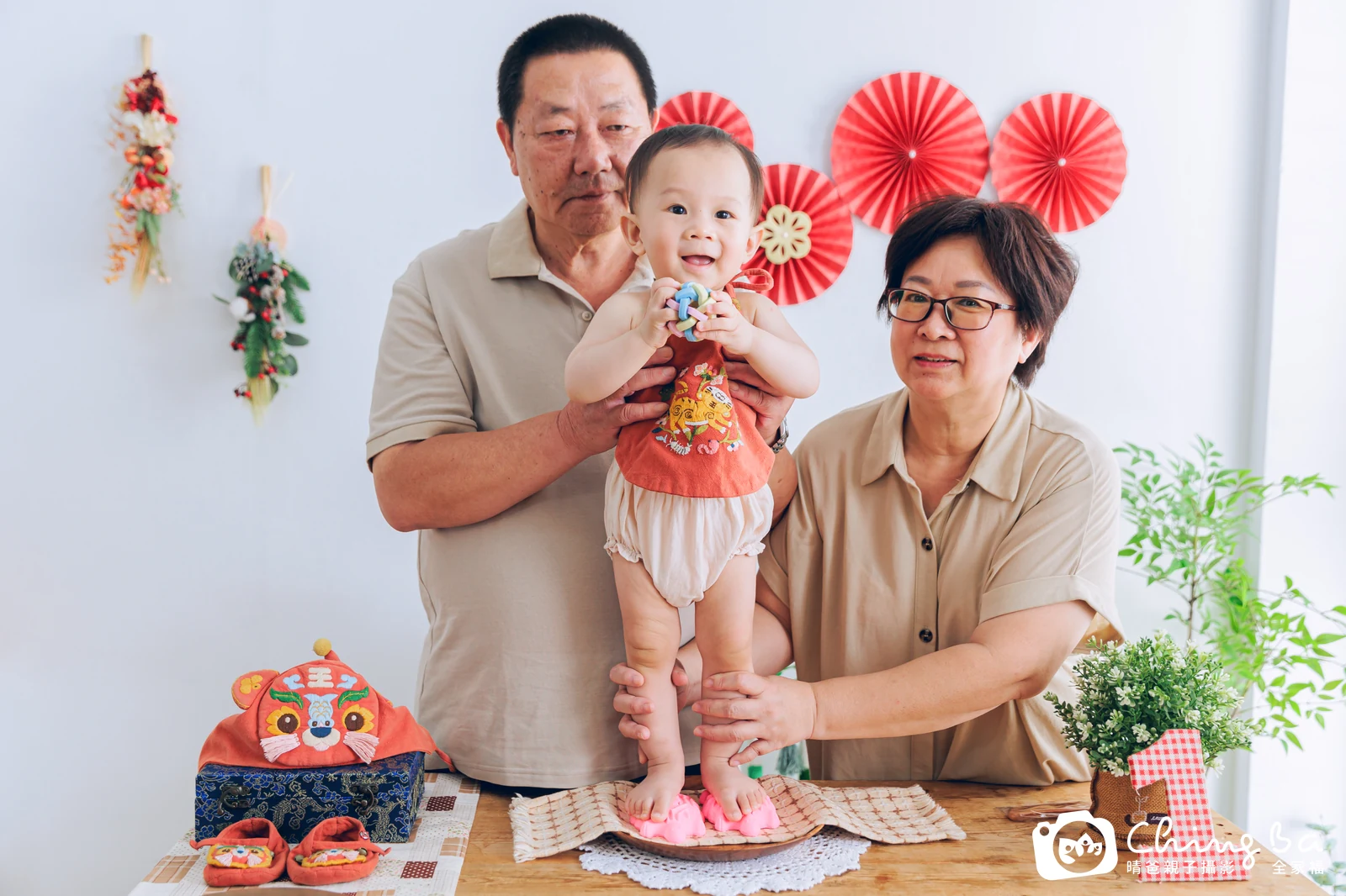 浩浩的抓周時光——晴爸親子攝影