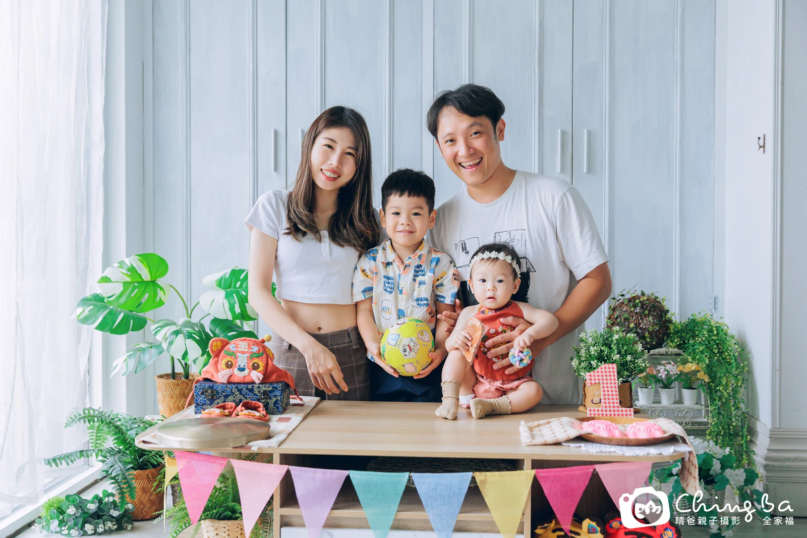 貝果的抓周時光——晴爸親子攝影