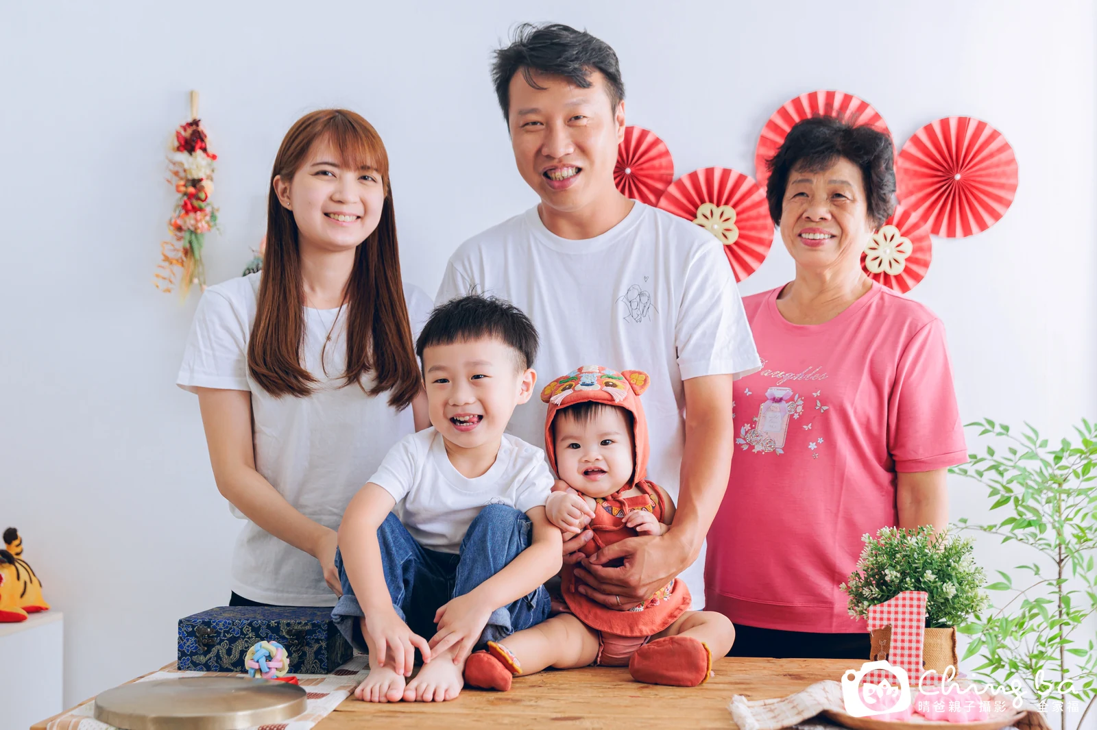 喬喬的抓周時光——晴爸親子攝影