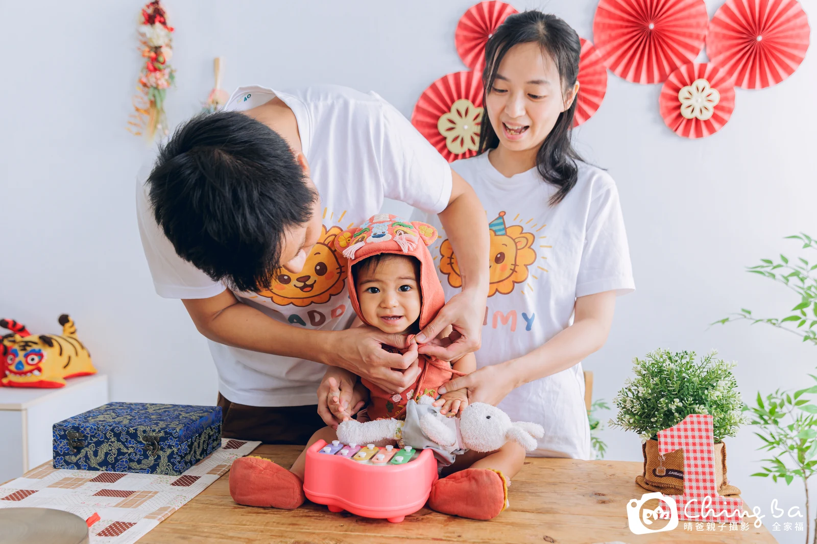 Sunny的抓周時光——晴爸親子攝影