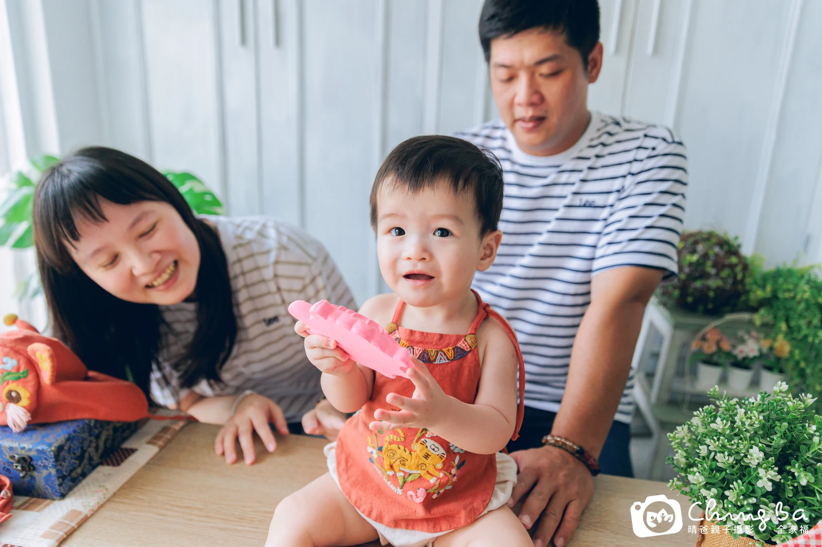 小寯的抓周時光——晴爸親子攝影