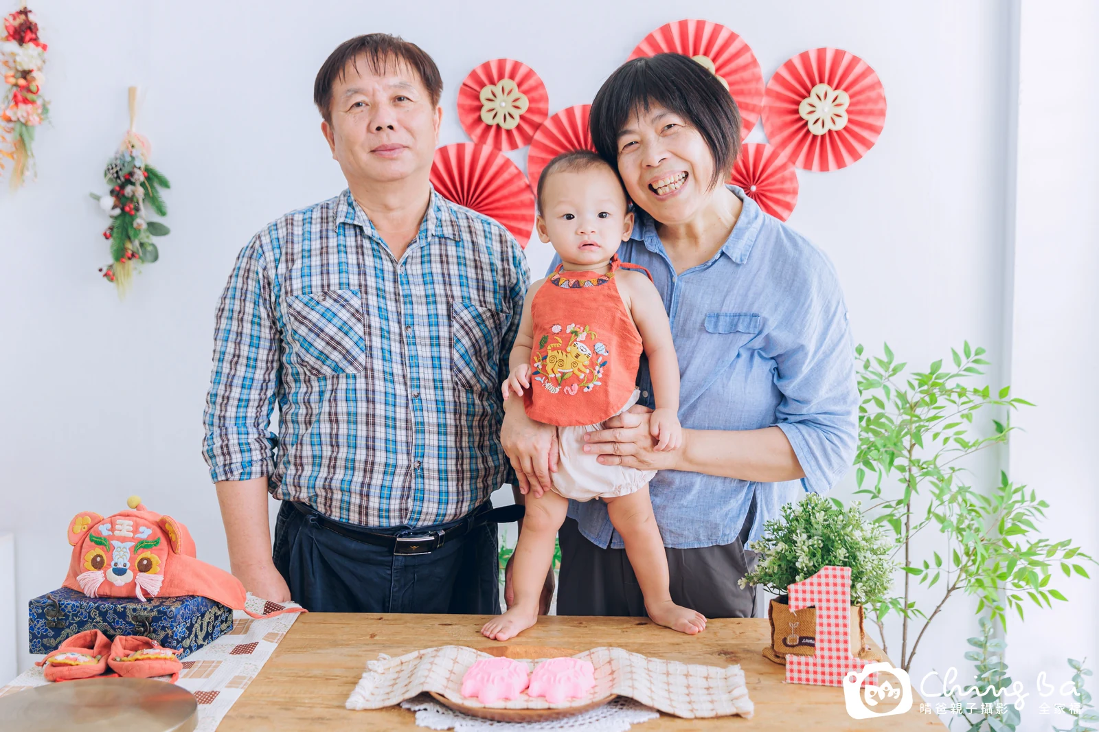 維維周歲抓周儀式的紀錄（2025 年秋季・平日場）