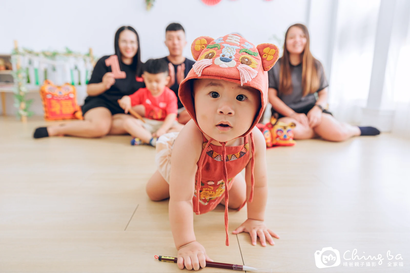 均寶貝滿周歲抓周