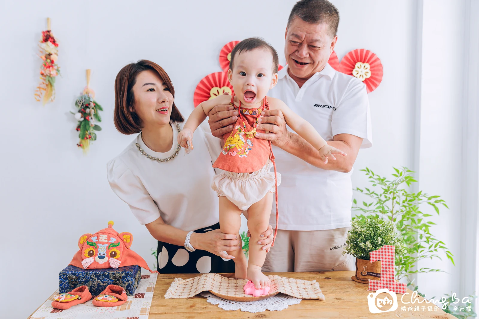 阿紝的抓周時光——晴爸親子攝影