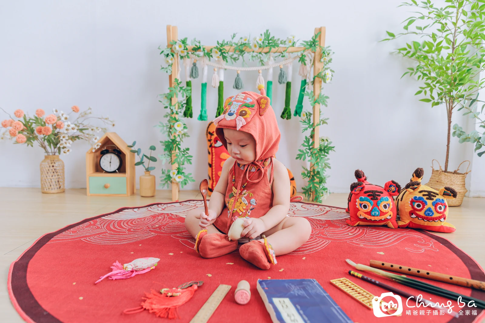 阿紝的抓周時光——晴爸親子攝影