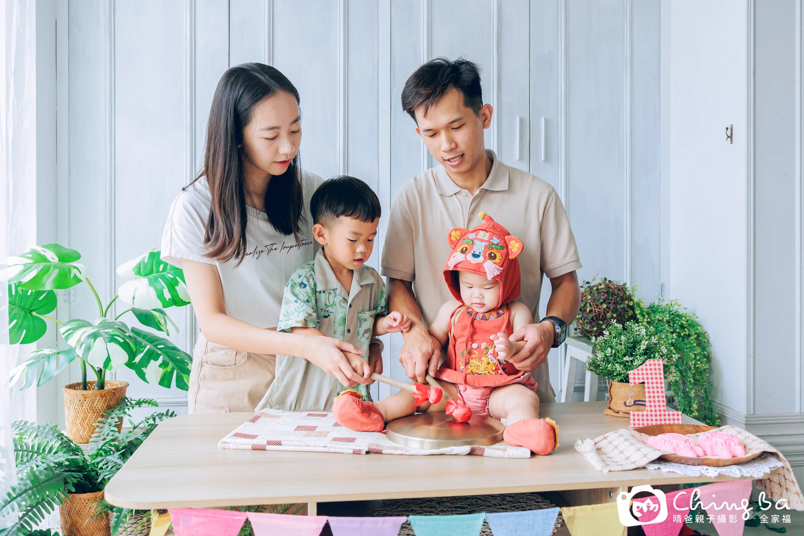 小妘的抓周時光——晴爸親子攝影