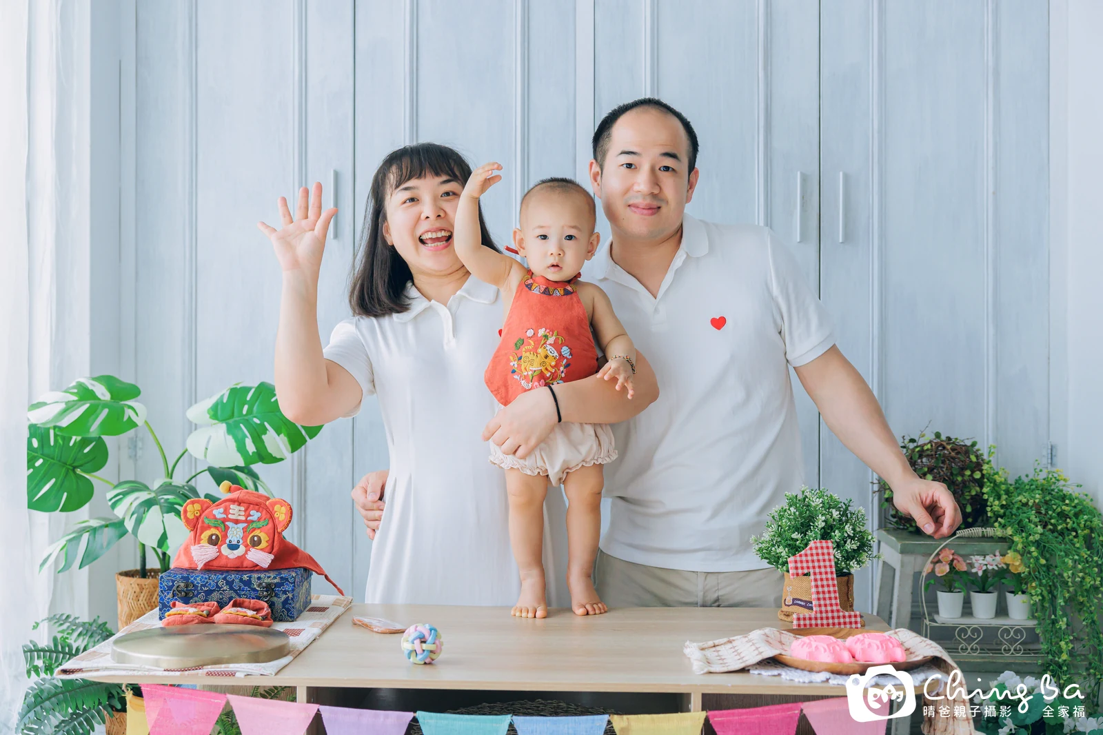 星星的抓周時光——晴爸親子攝影