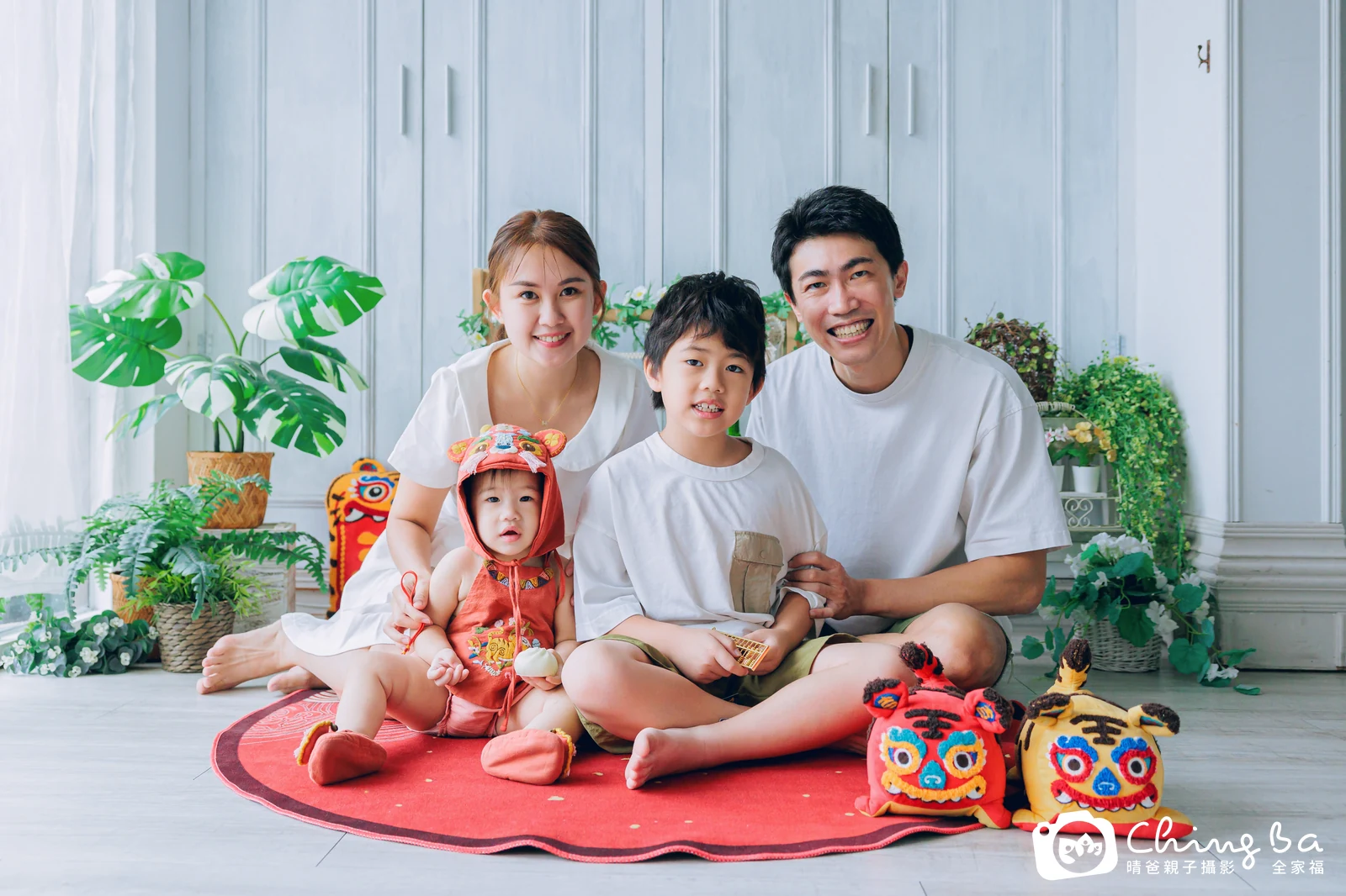 羽的抓周時光——晴爸親子攝影