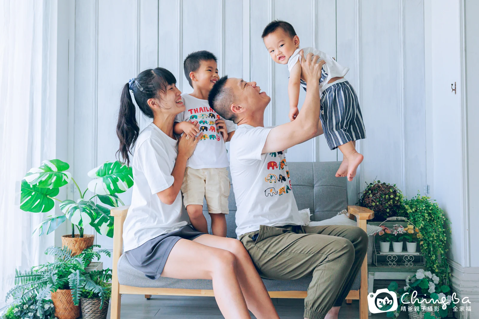淘淘 1 歲寶貝 台中小家庭抓周紀念照｜晴爸親子攝影