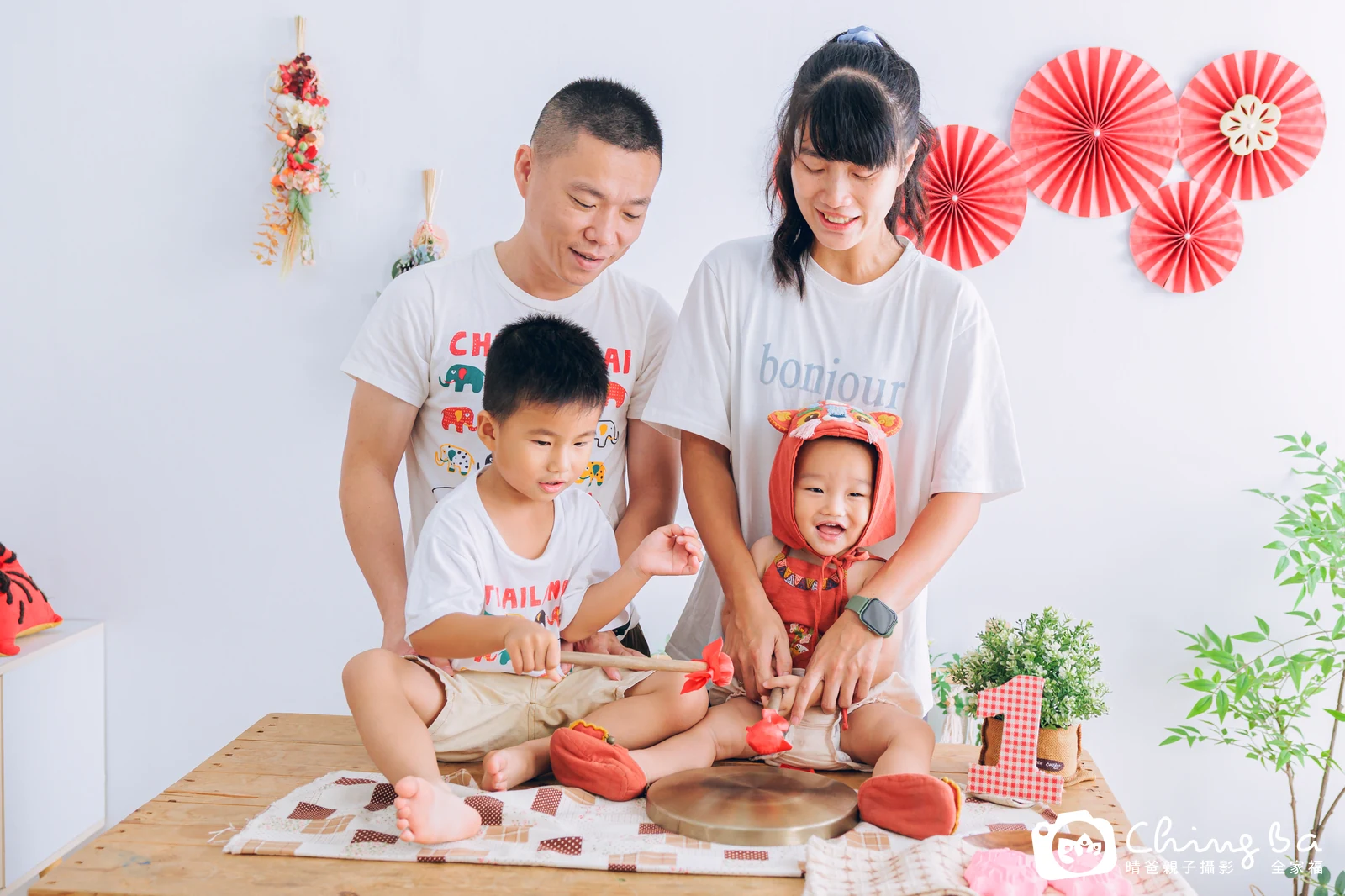 淘淘的抓周時光——晴爸親子攝影