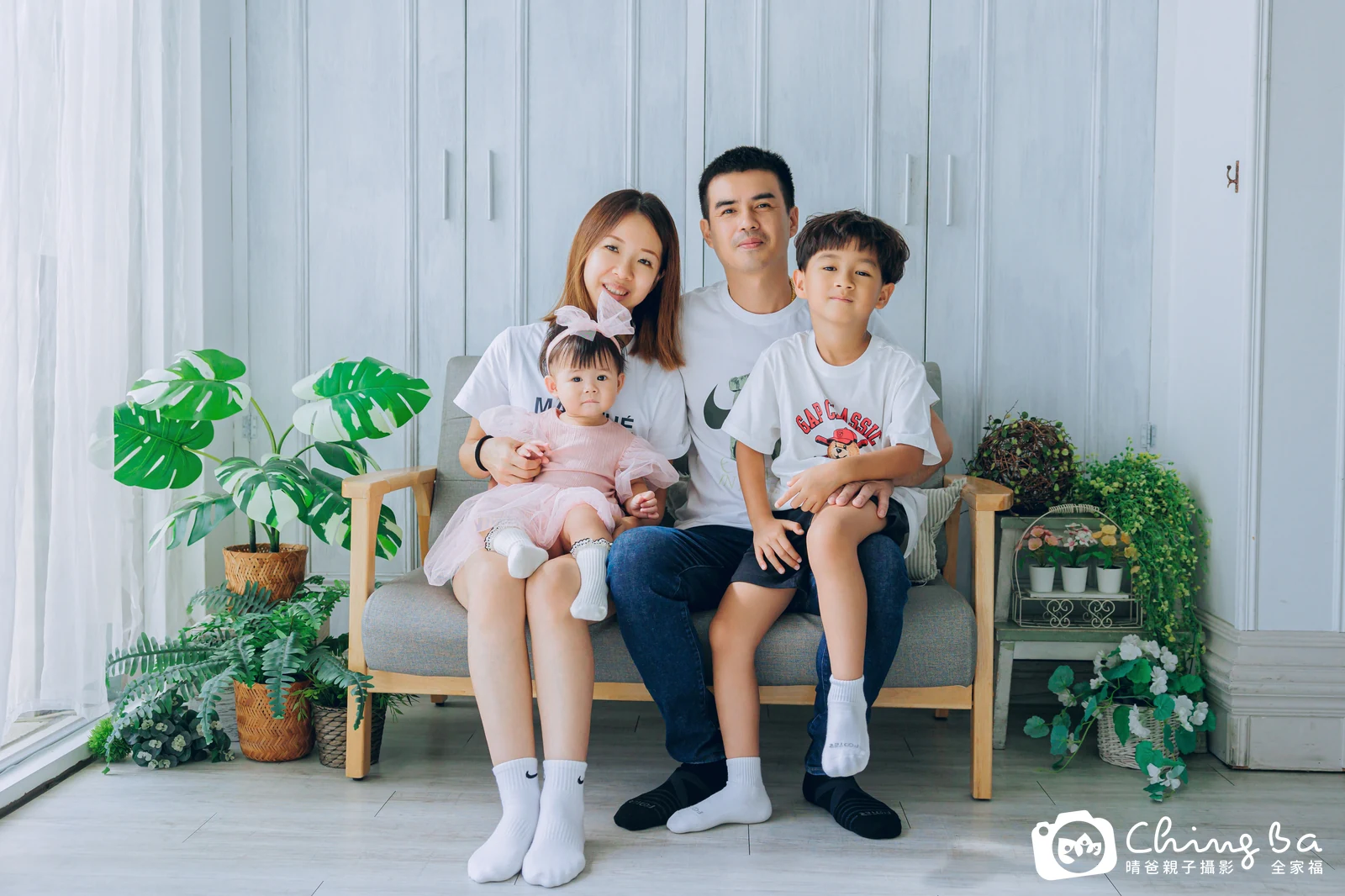 妹妹的台中小家庭抓周拍攝現場