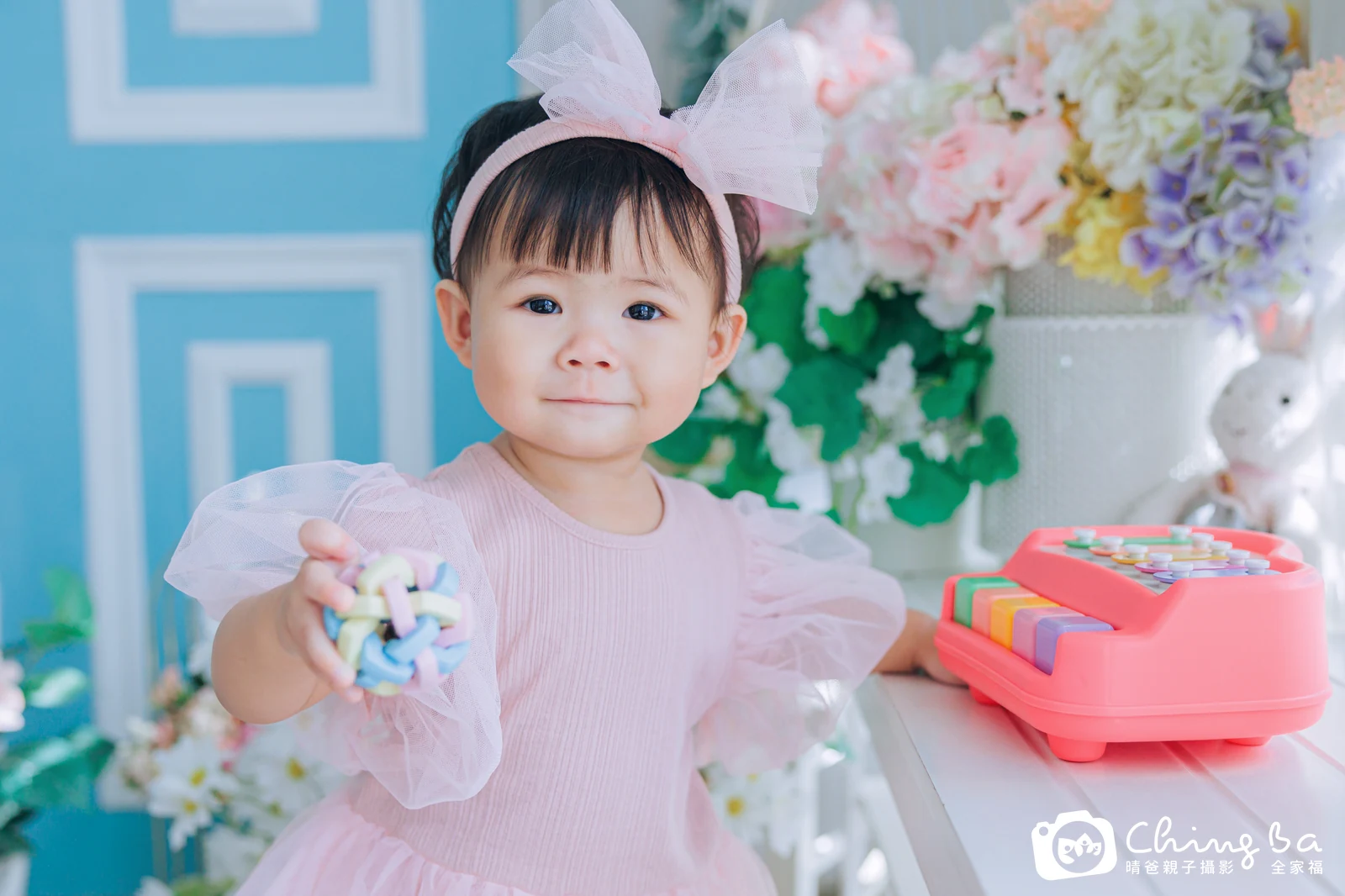 妹妹的抓周時光——晴爸親子攝影