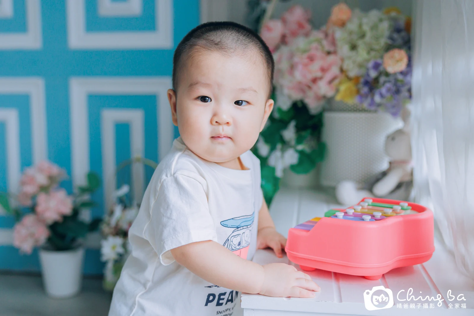 辰的抓周時光——晴爸親子攝影