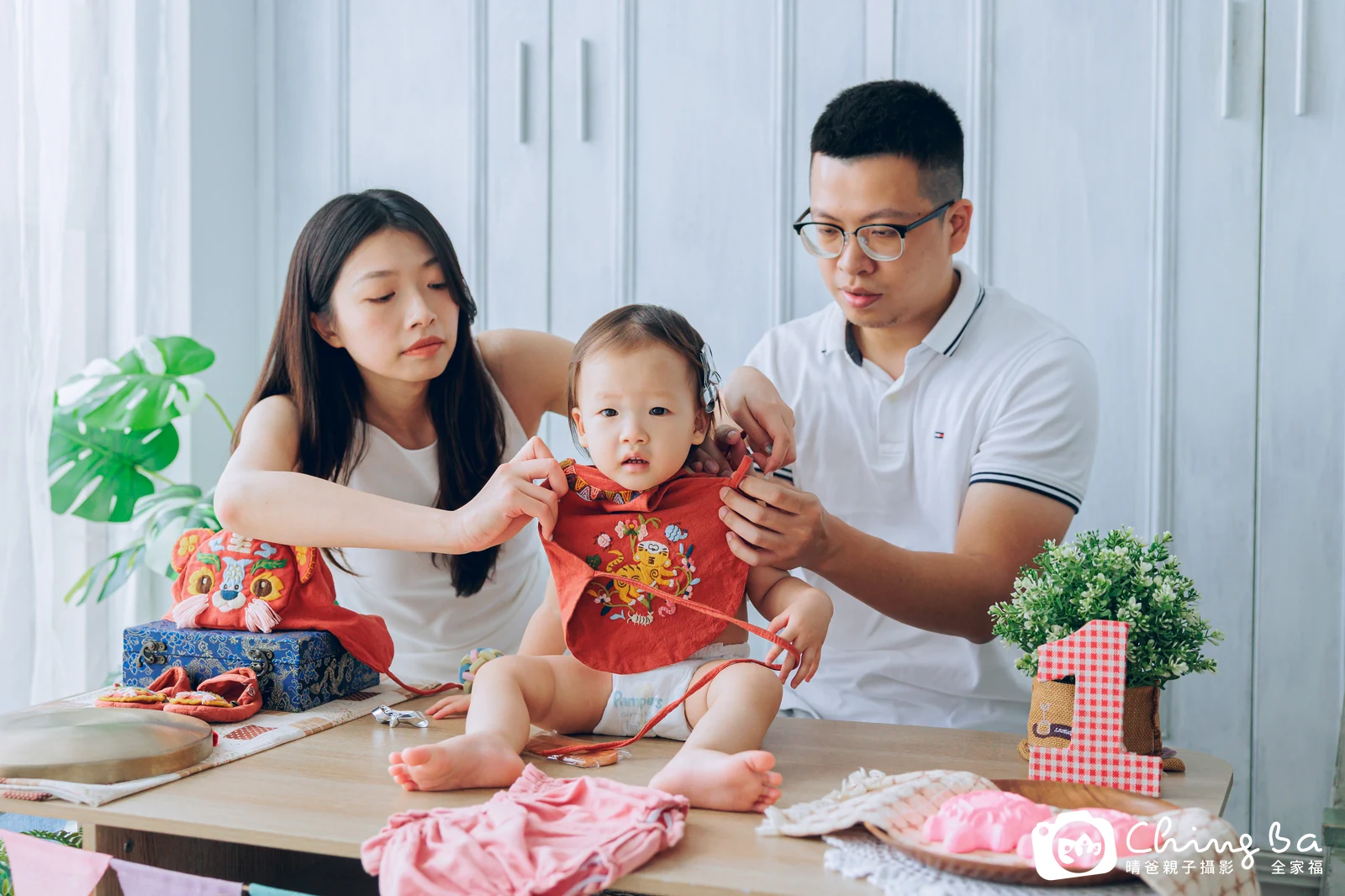 蜜寶的抓周時光——晴爸親子攝影
