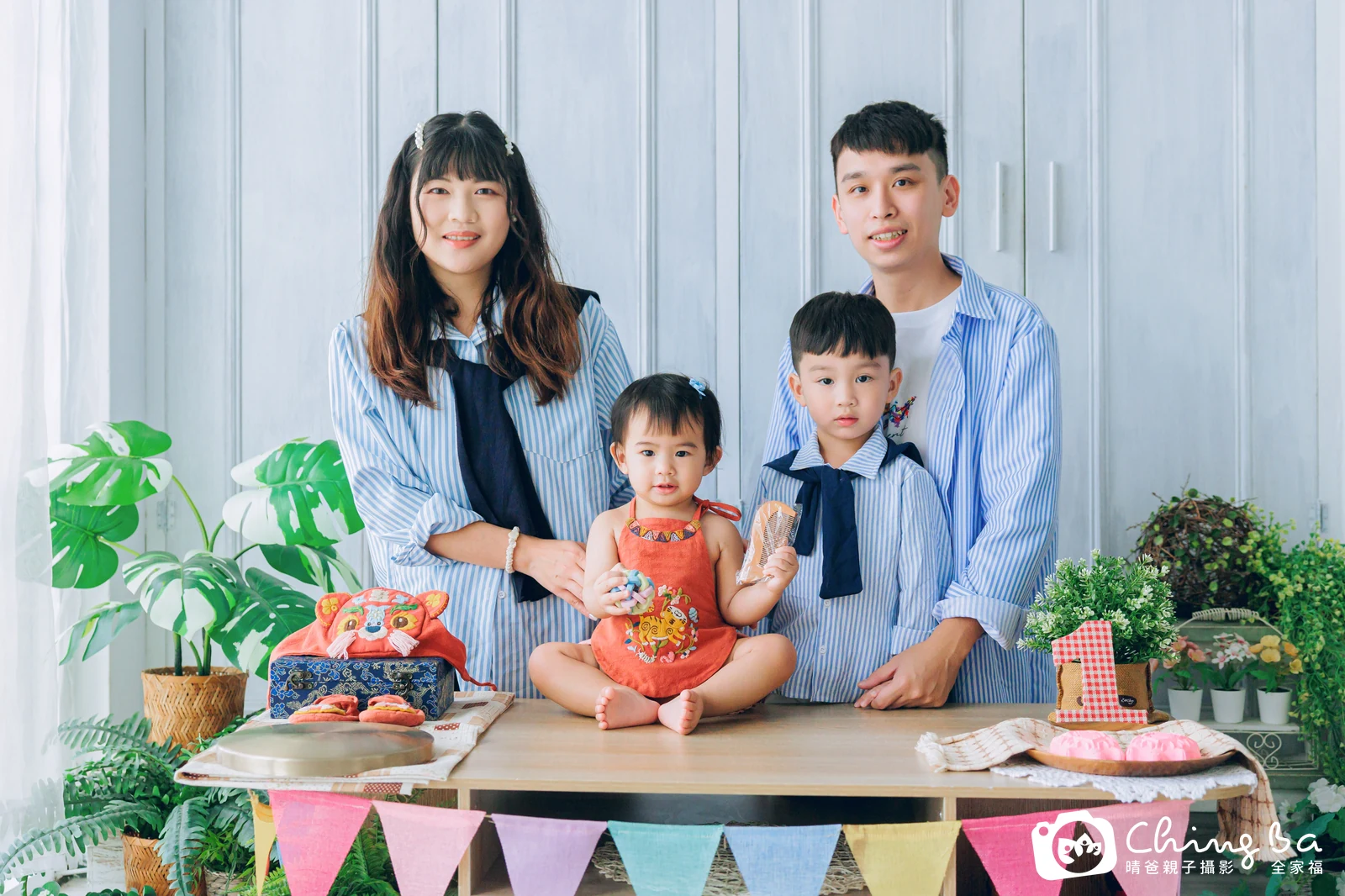 寧寧的抓周時光——晴爸親子攝影